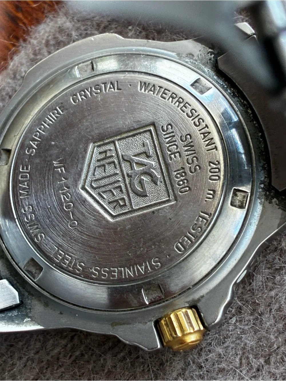 TAG Heuer 4000 Professional Date 38mm  - WF1120-0